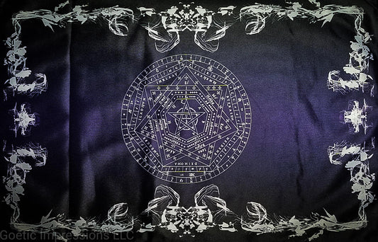 Sigillum Dei Aemeth altar cloth.