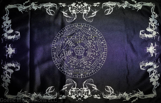 Sigillum Dei Aemeth altar cloth.