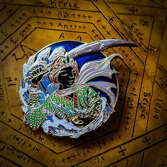 King Oberion Enamel Pin