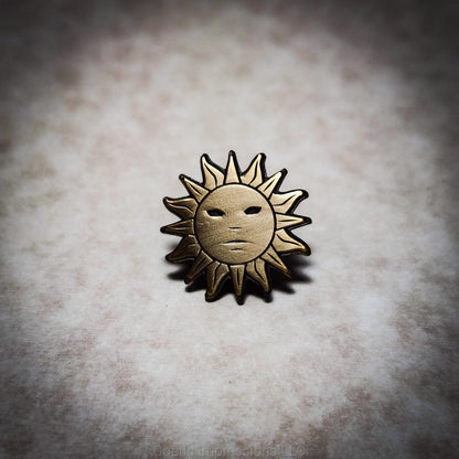 Sun and Moon Enamel Pin