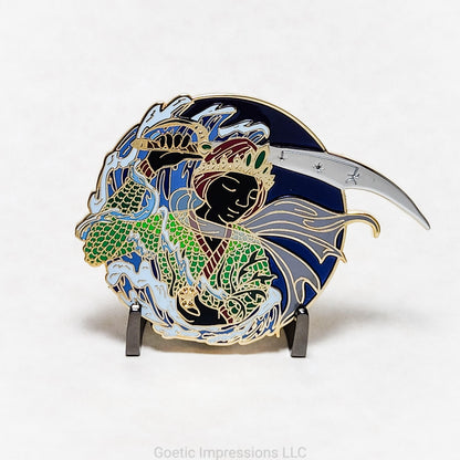 King Oberion Enamel Pin