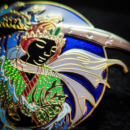 King Oberion Enamel Pin