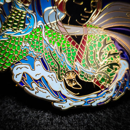 King Oberion Enamel Pin