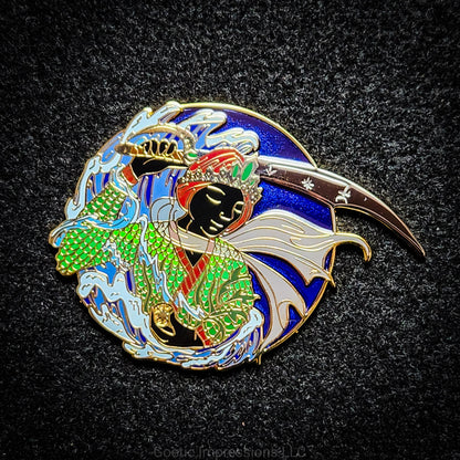 King Oberion Enamel Pin