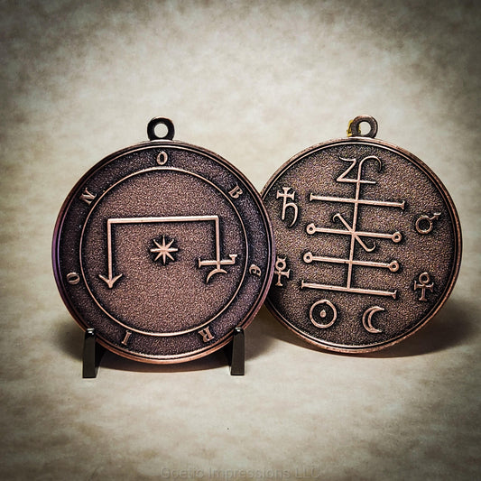Oberion Sigil Medallion - Faerie King Seal