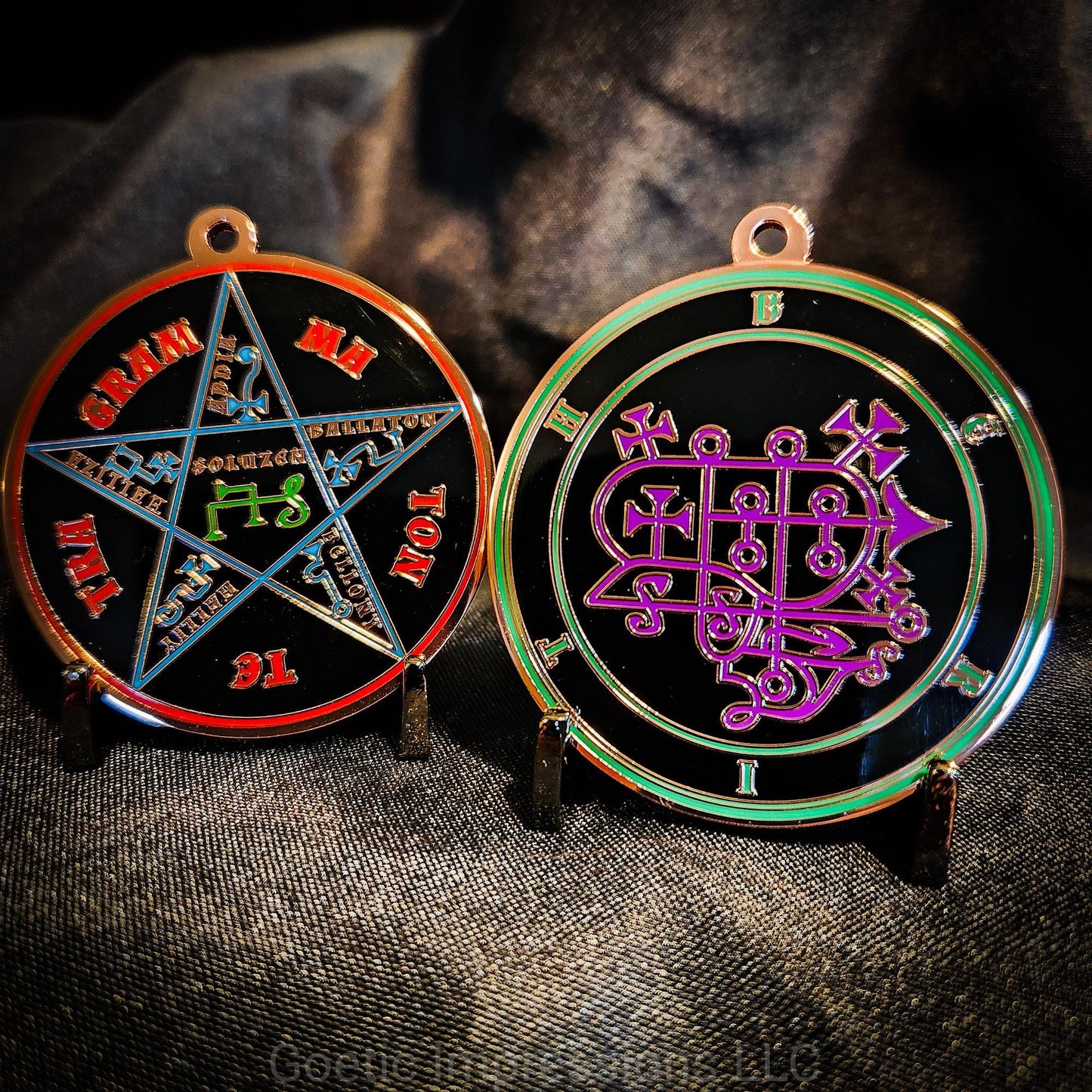 Berith Sigil Medallion - Ars Goetia Demon Seal