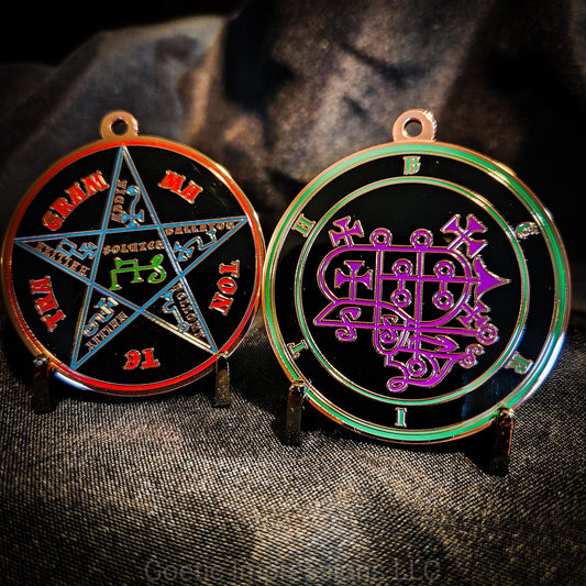 Berith Sigil Medallion - Ars Goetia Demon Seal