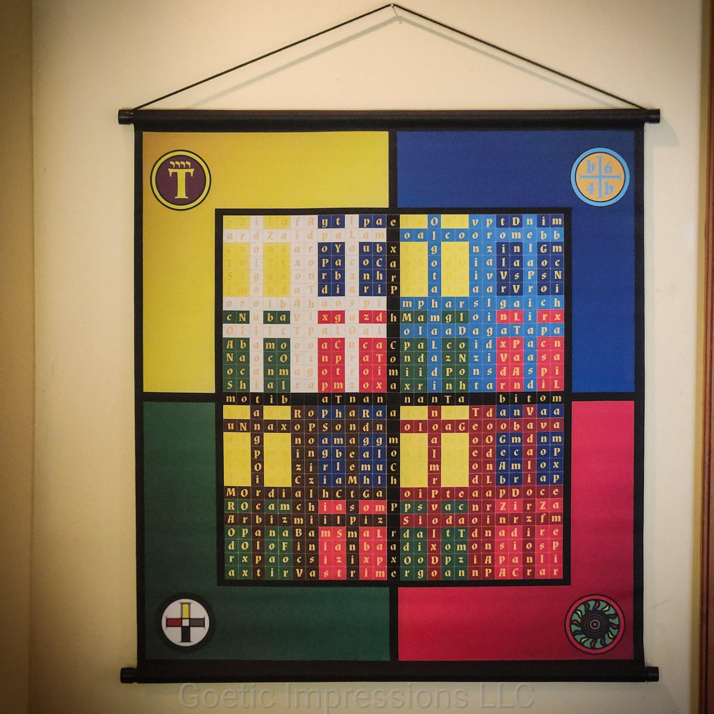 Enochian Elemental Watchtower Banner
