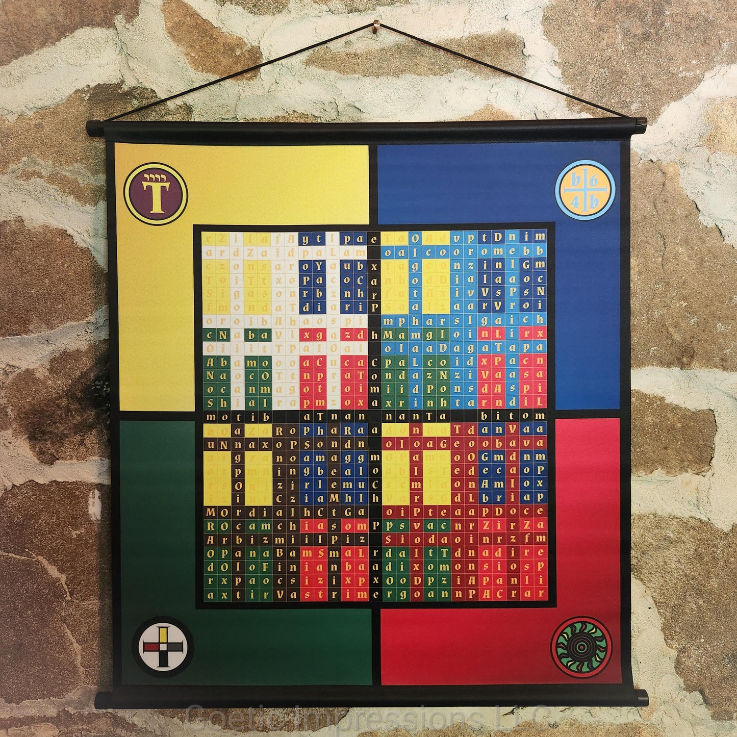 Enochian Elemental Watchtower Banner