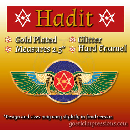 Hadit Enamel Pin