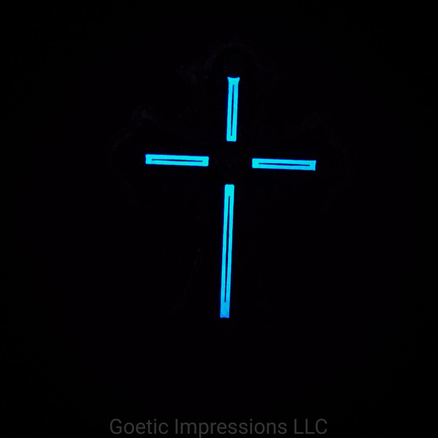 Kabbalistic Cross Enamel Pin