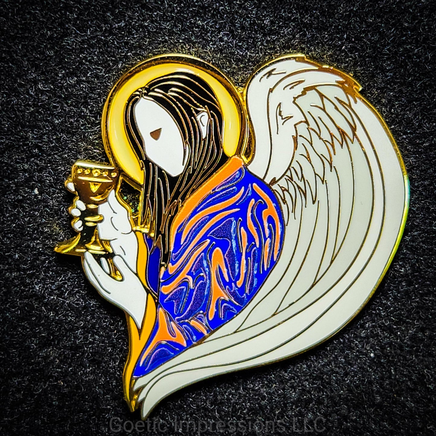LBRP Archangel Gabriel Enamel Pin