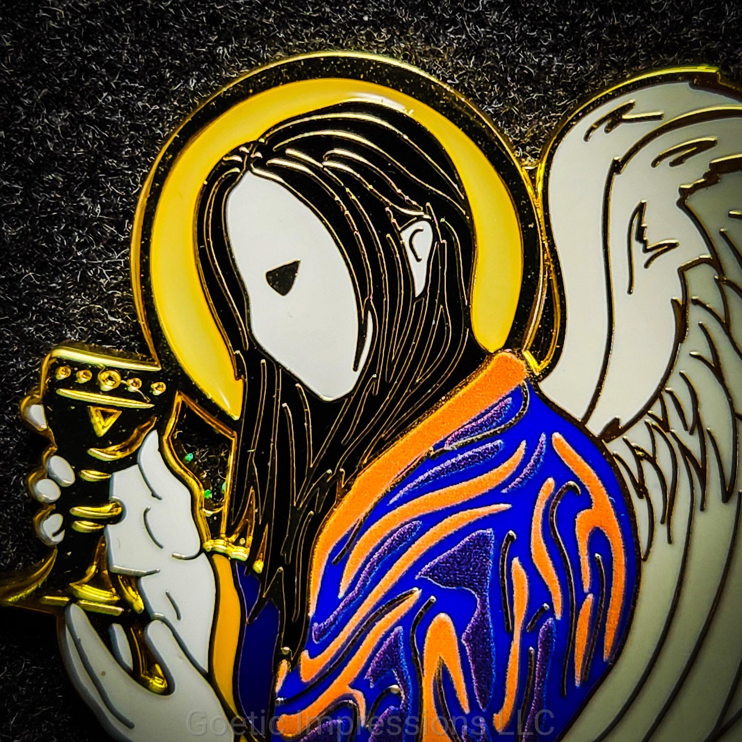 LBRP Archangel Gabriel Enamel Pin