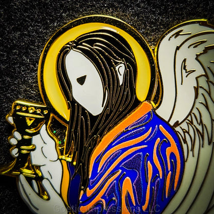 Archangel Gabriel Enamel Pin
