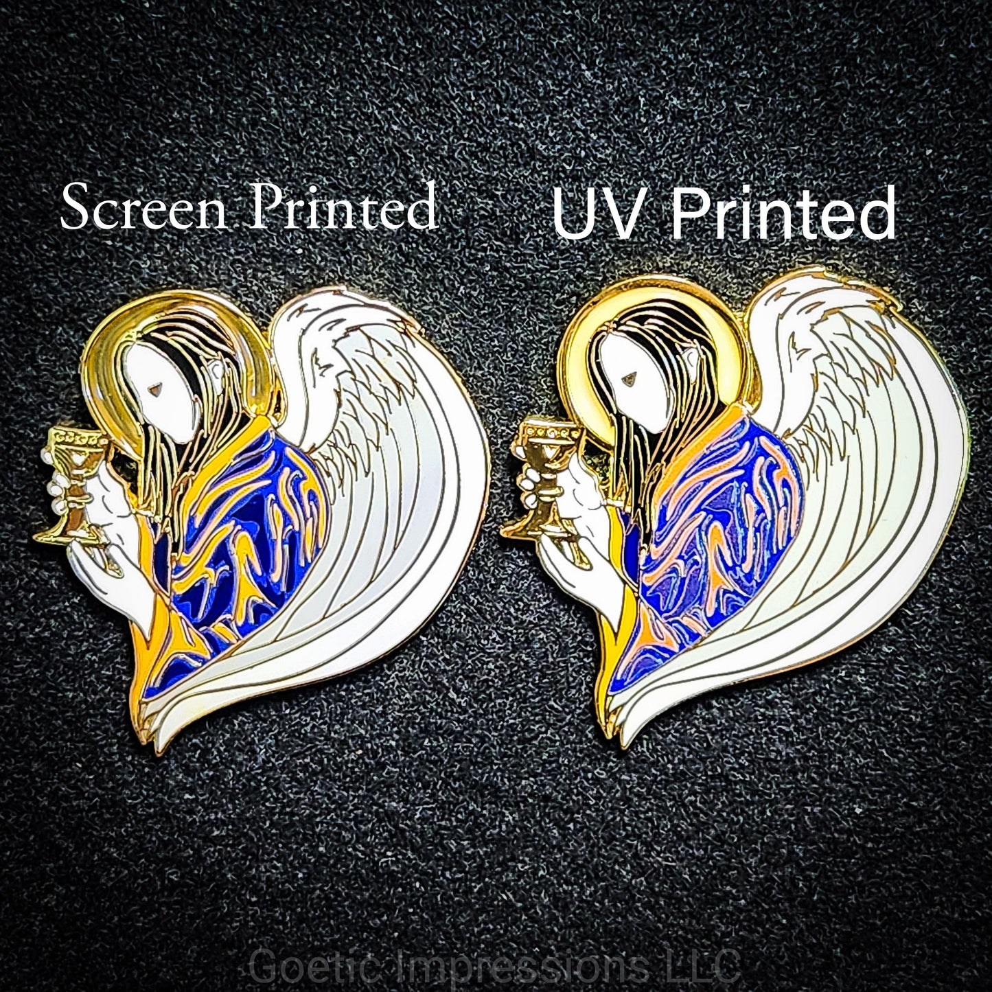 LBRP Archangel Gabriel Enamel Pin