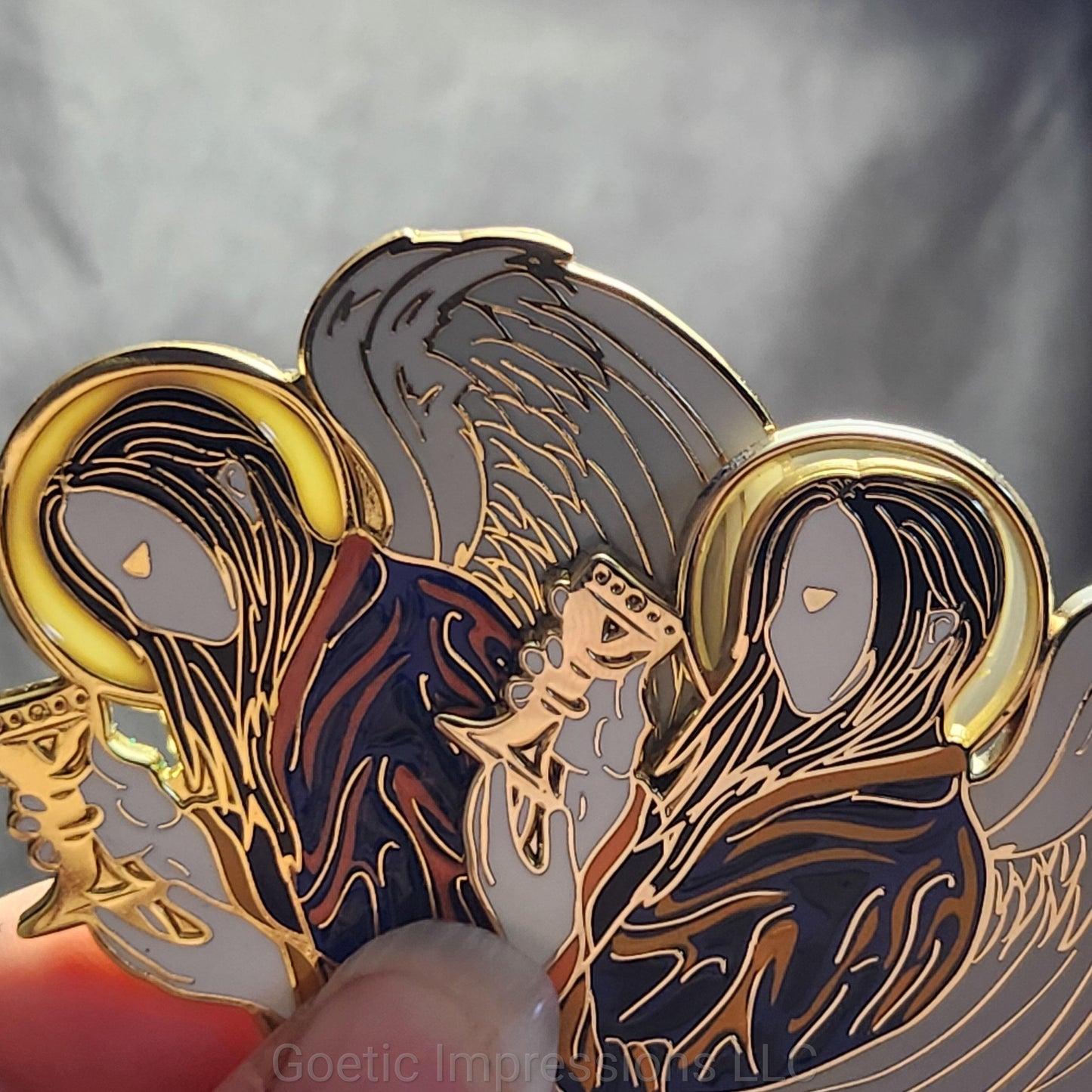 LBRP Archangel Gabriel Enamel Pin