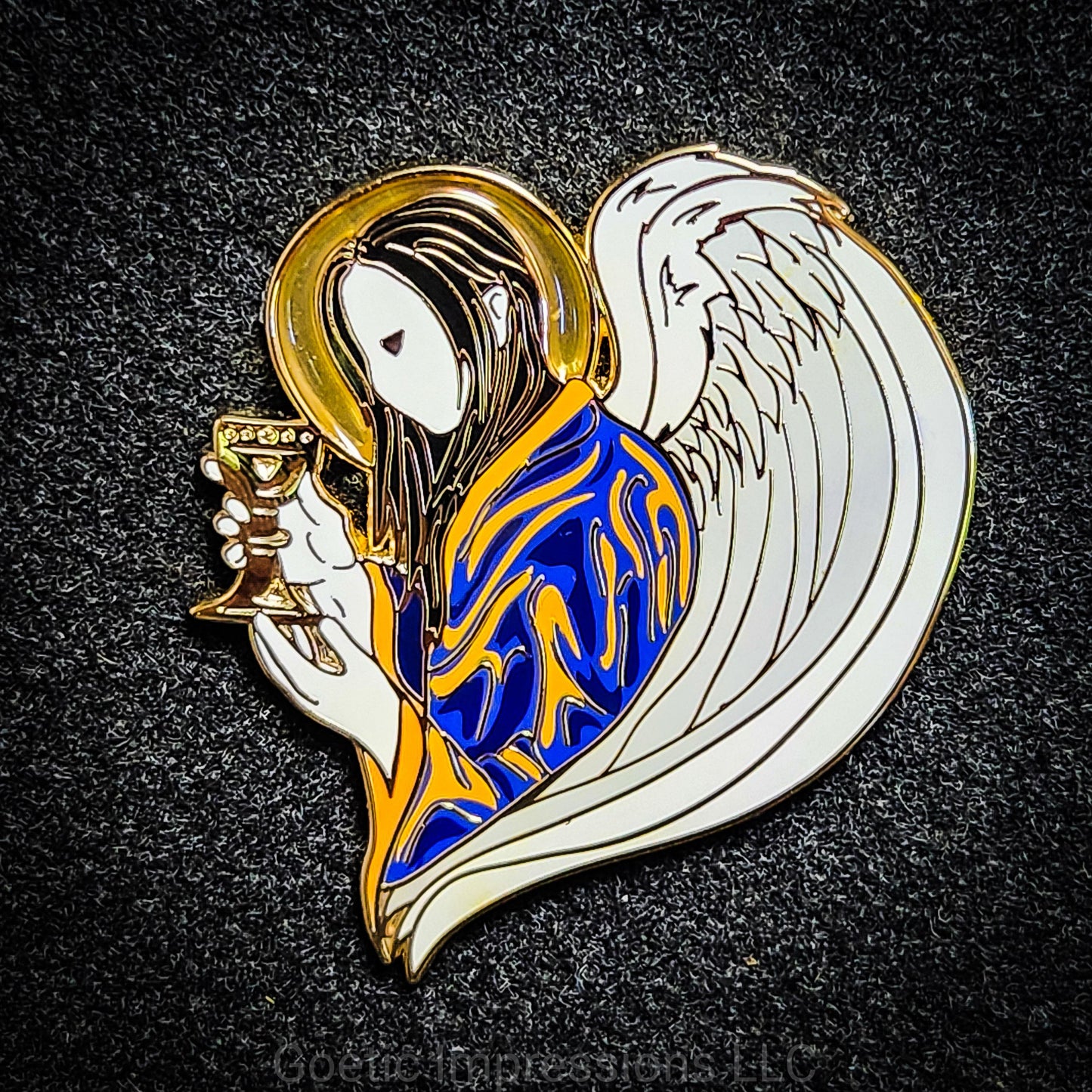 LBRP Archangel Gabriel Enamel Pin