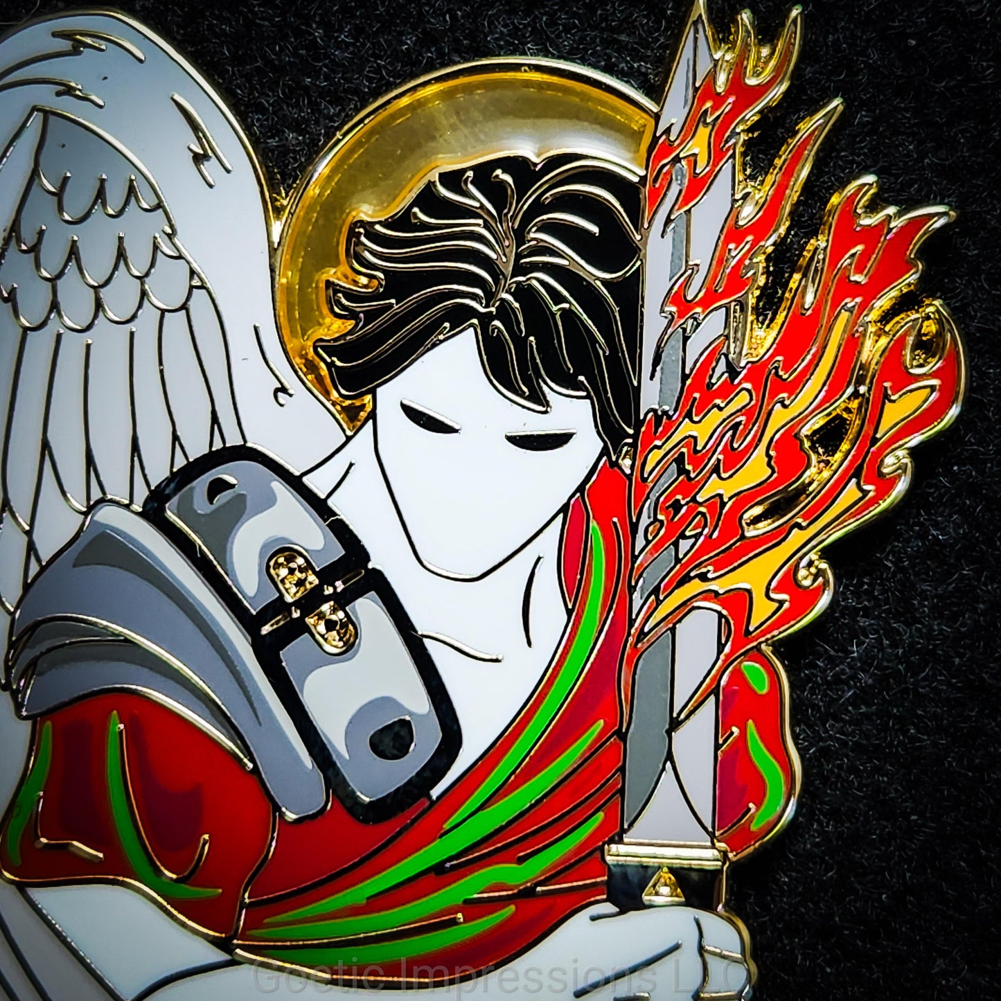LBRP Archangel Michael Enamel Pin
