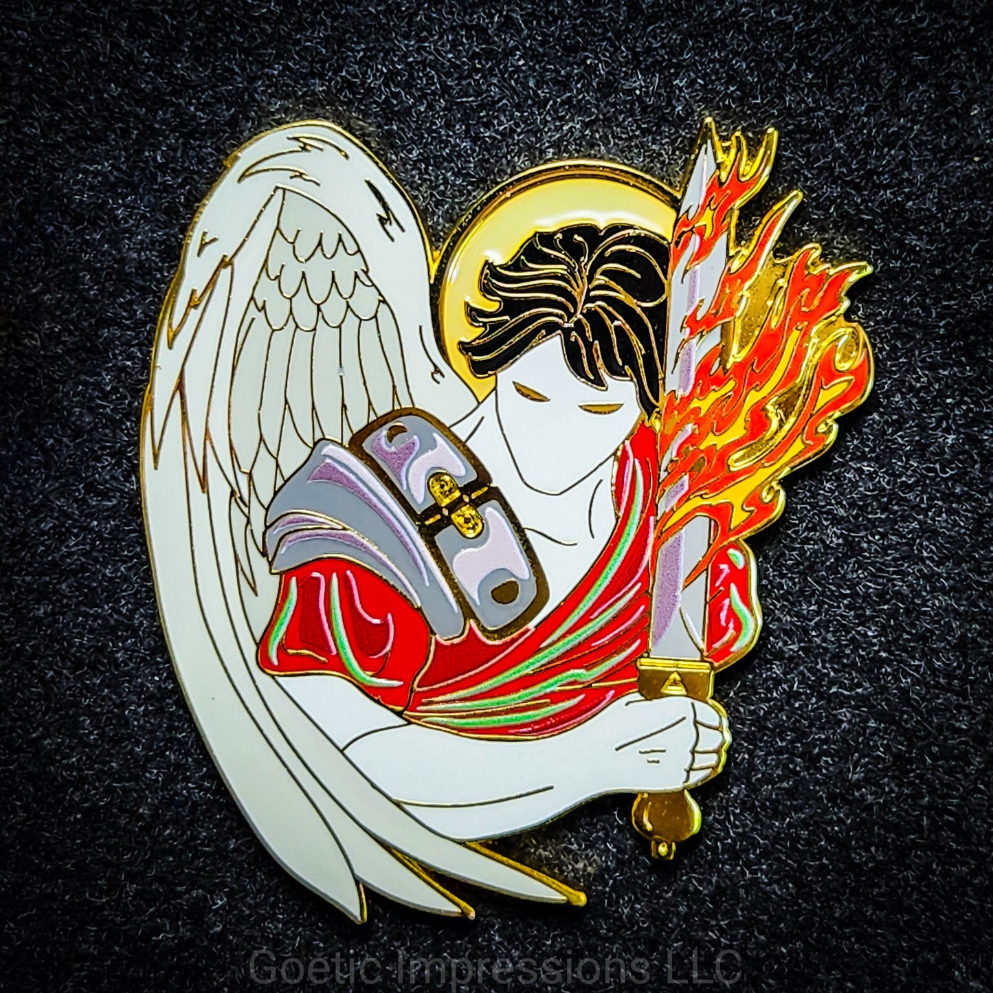 LBRP Archangel Michael Enamel Pin