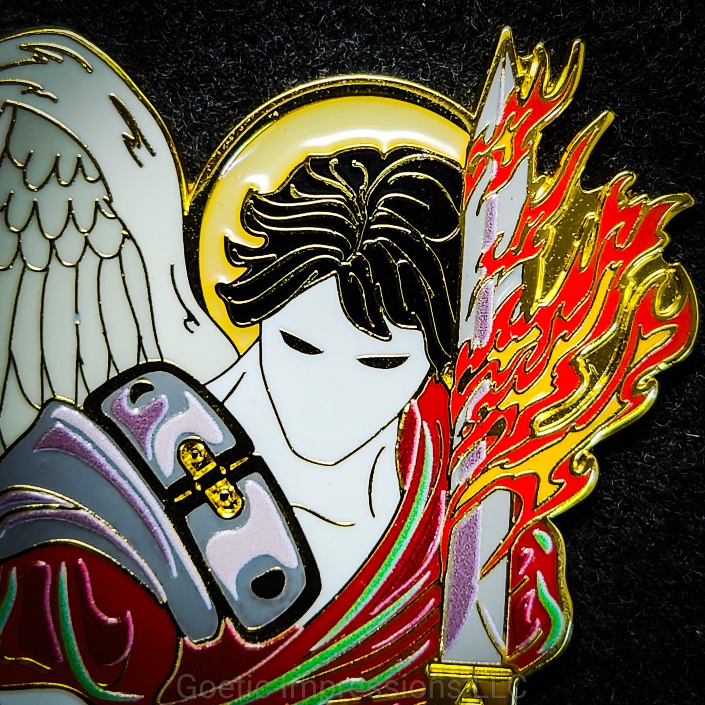 LBRP Archangel Michael Enamel Pin