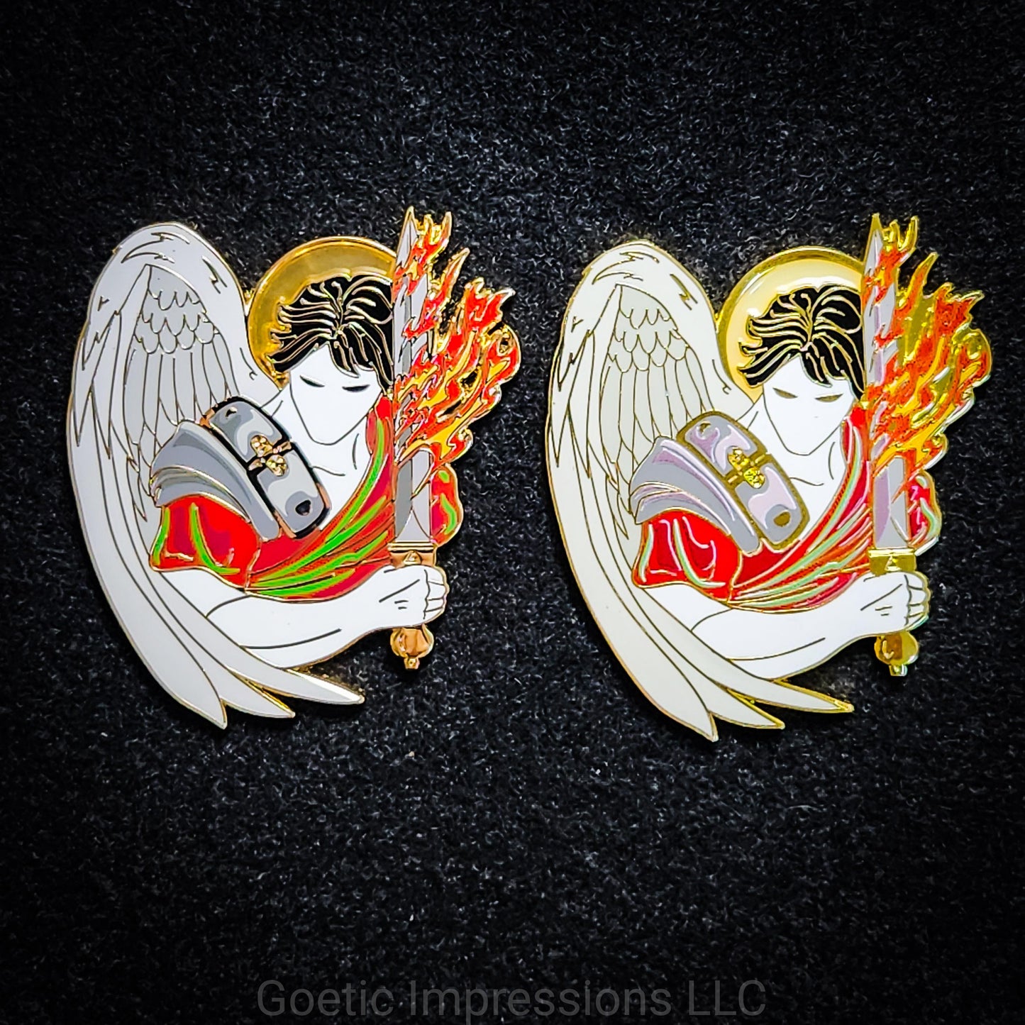 LBRP Archangel Michael Enamel Pin