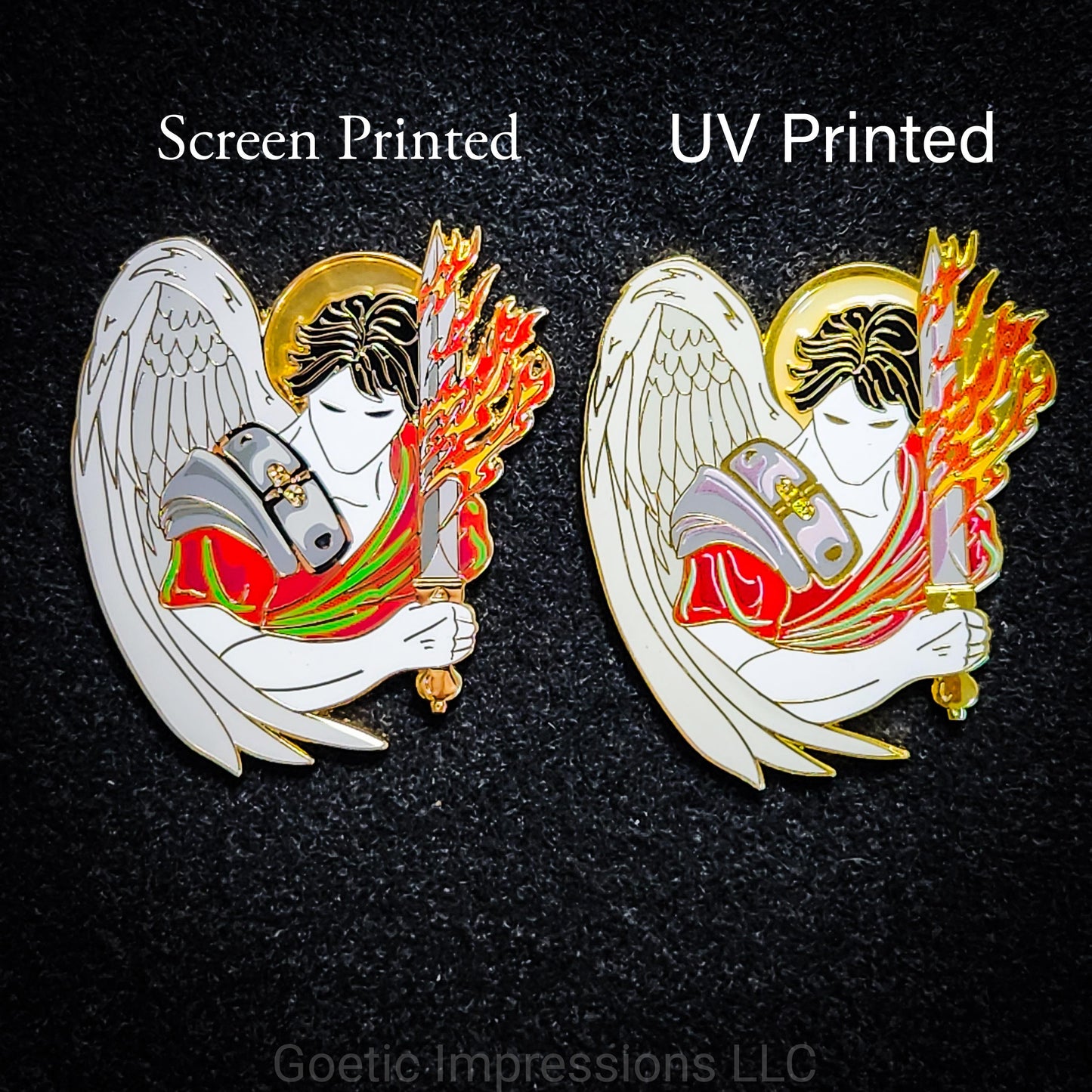 LBRP Archangel Michael Enamel Pin