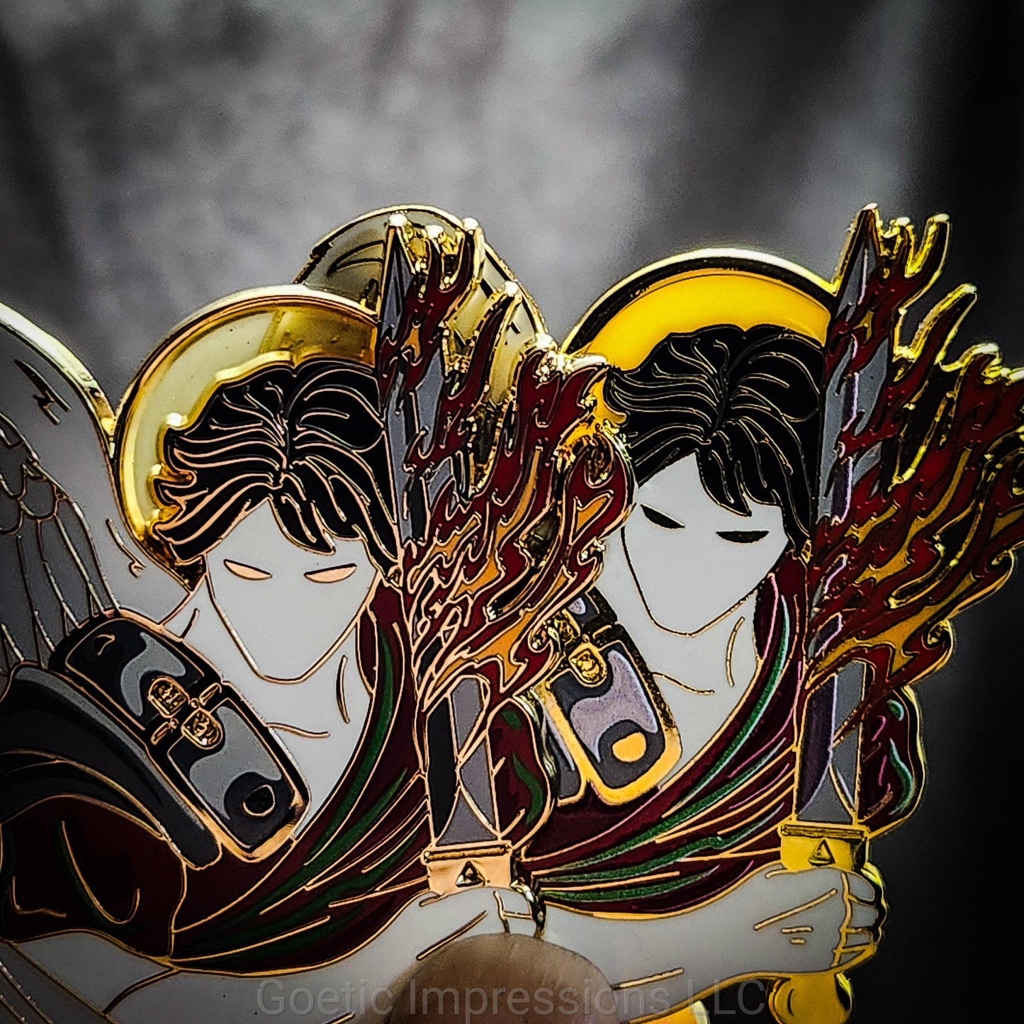 LBRP Archangel Michael Enamel Pin