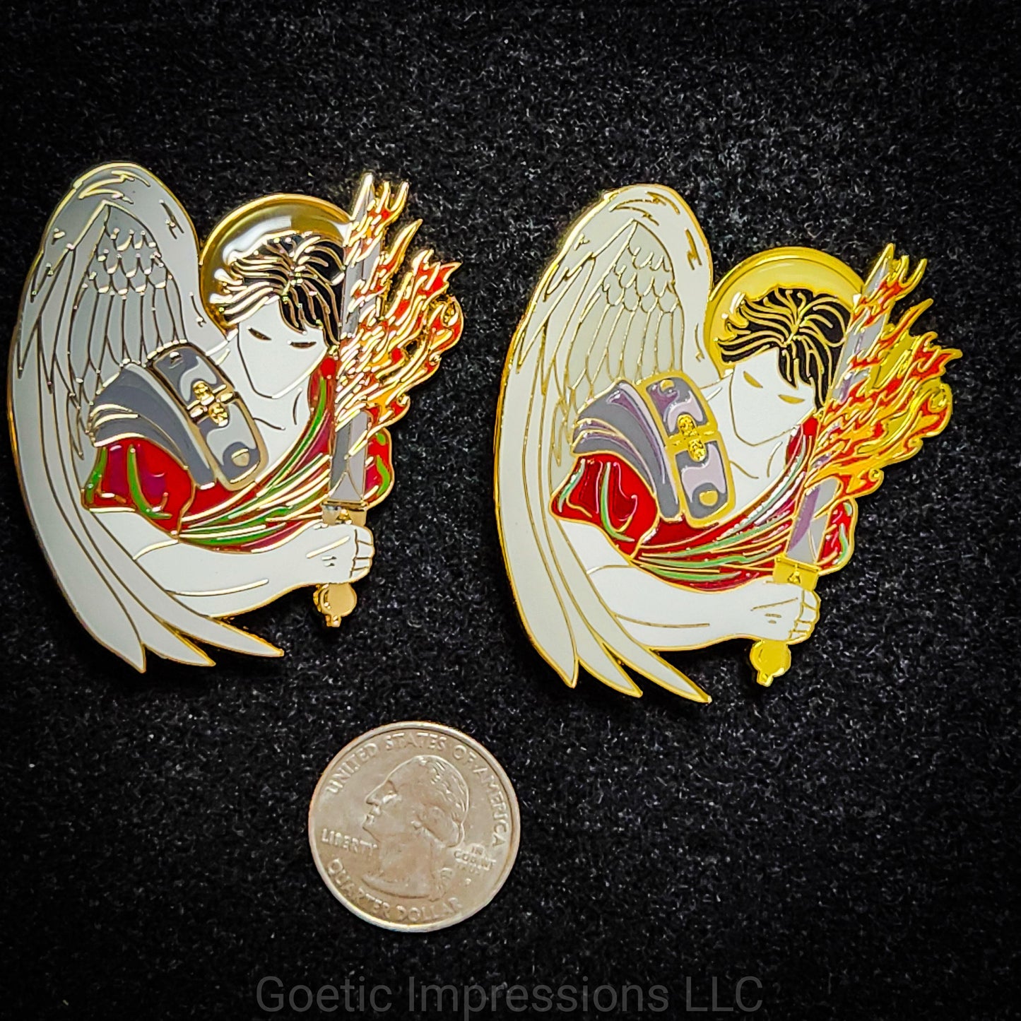 LBRP Archangel Michael Enamel Pin