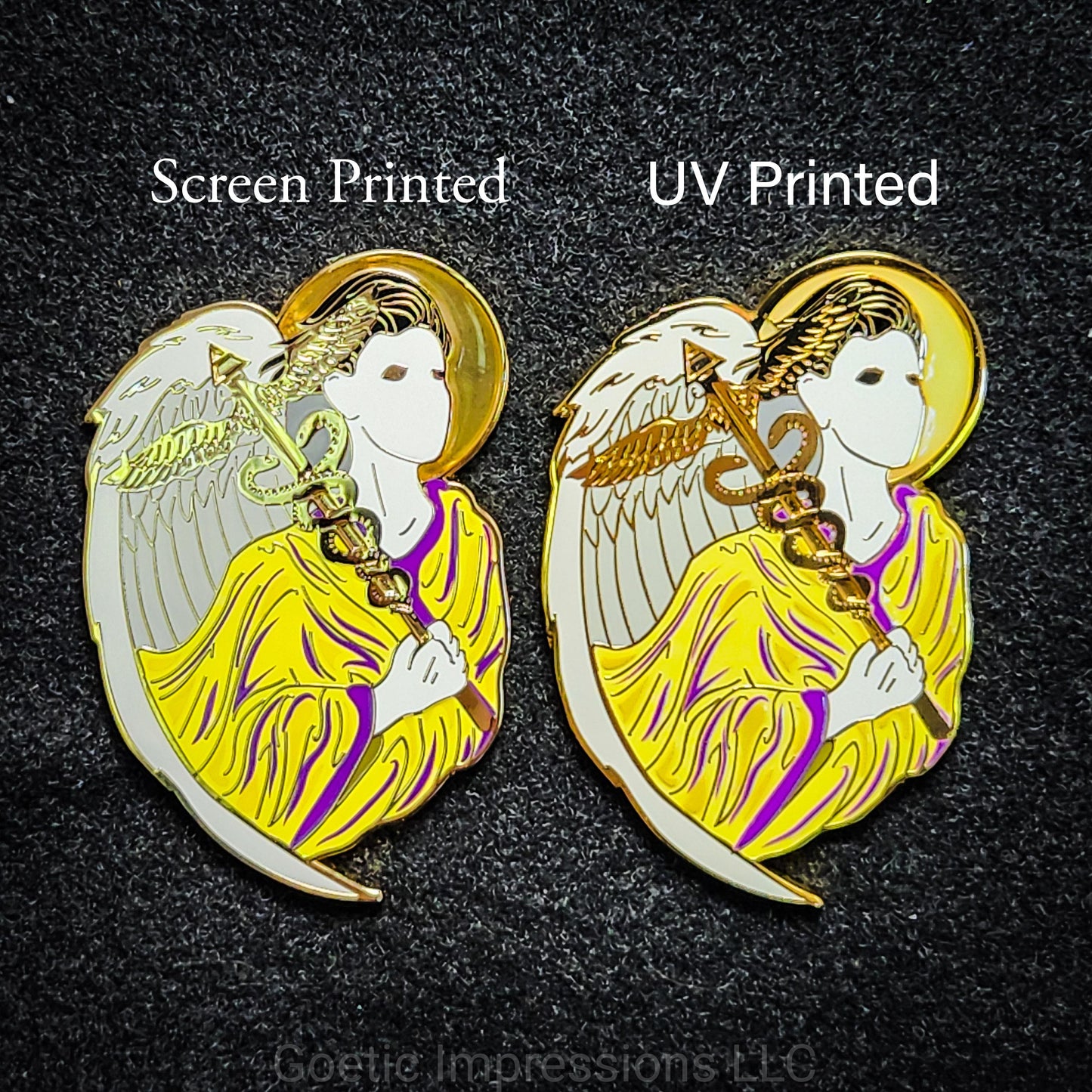 LBRP Archangel Raphael Enamel Pin