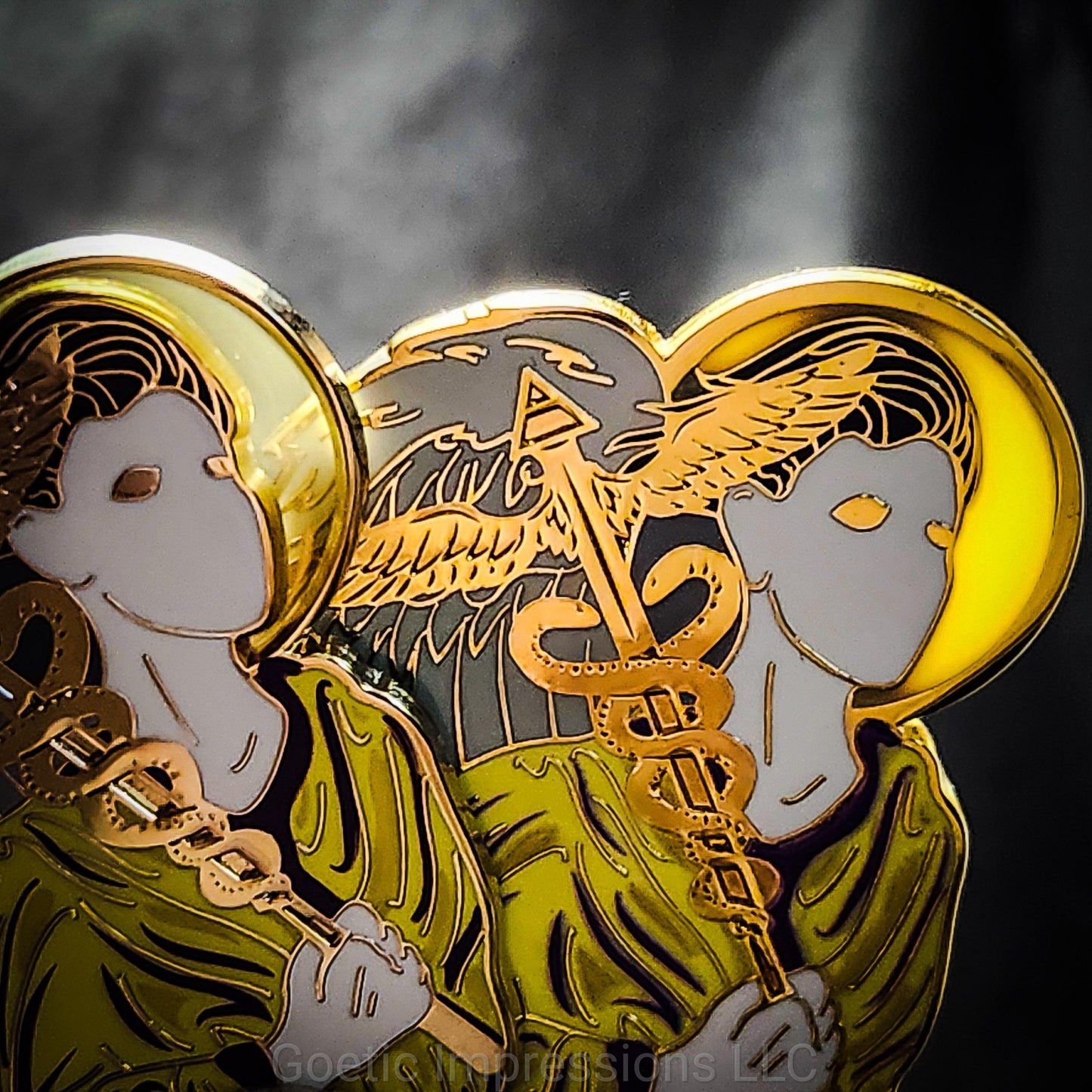 LBRP Archangel Raphael Enamel Pin