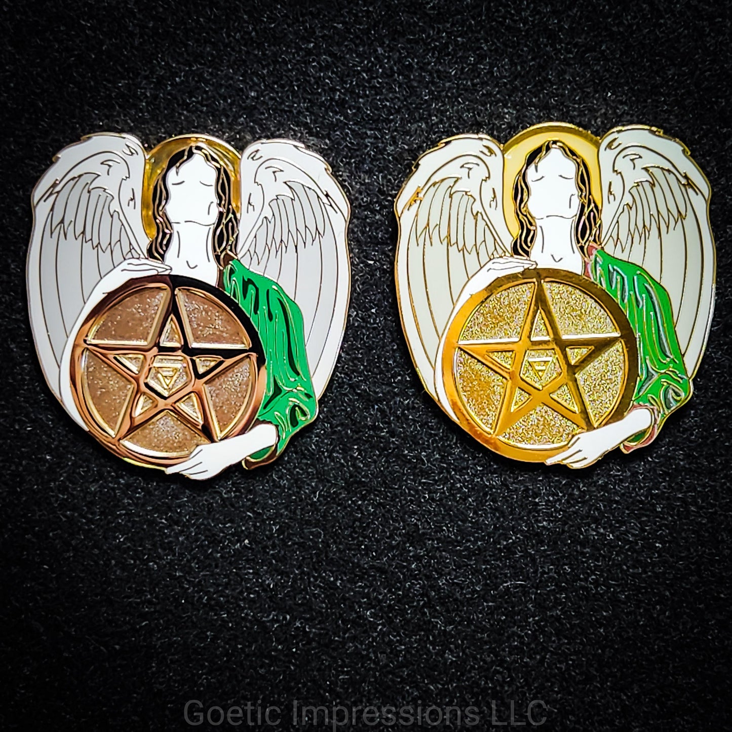 LBRP Archangel Uriel Enamel Pin
