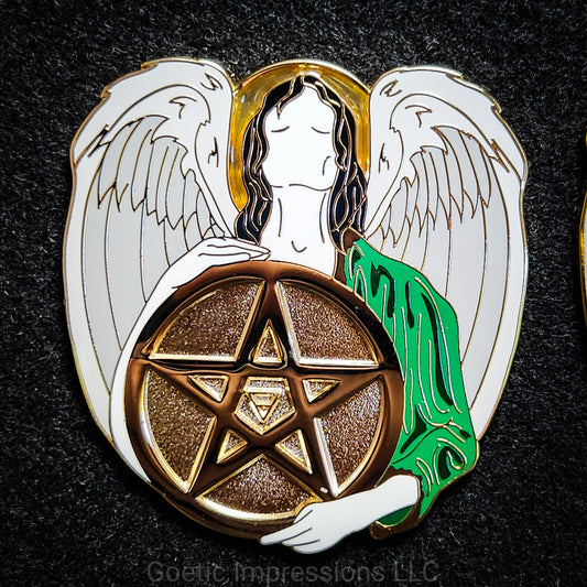 LBRP Archangel Uriel Enamel Pin