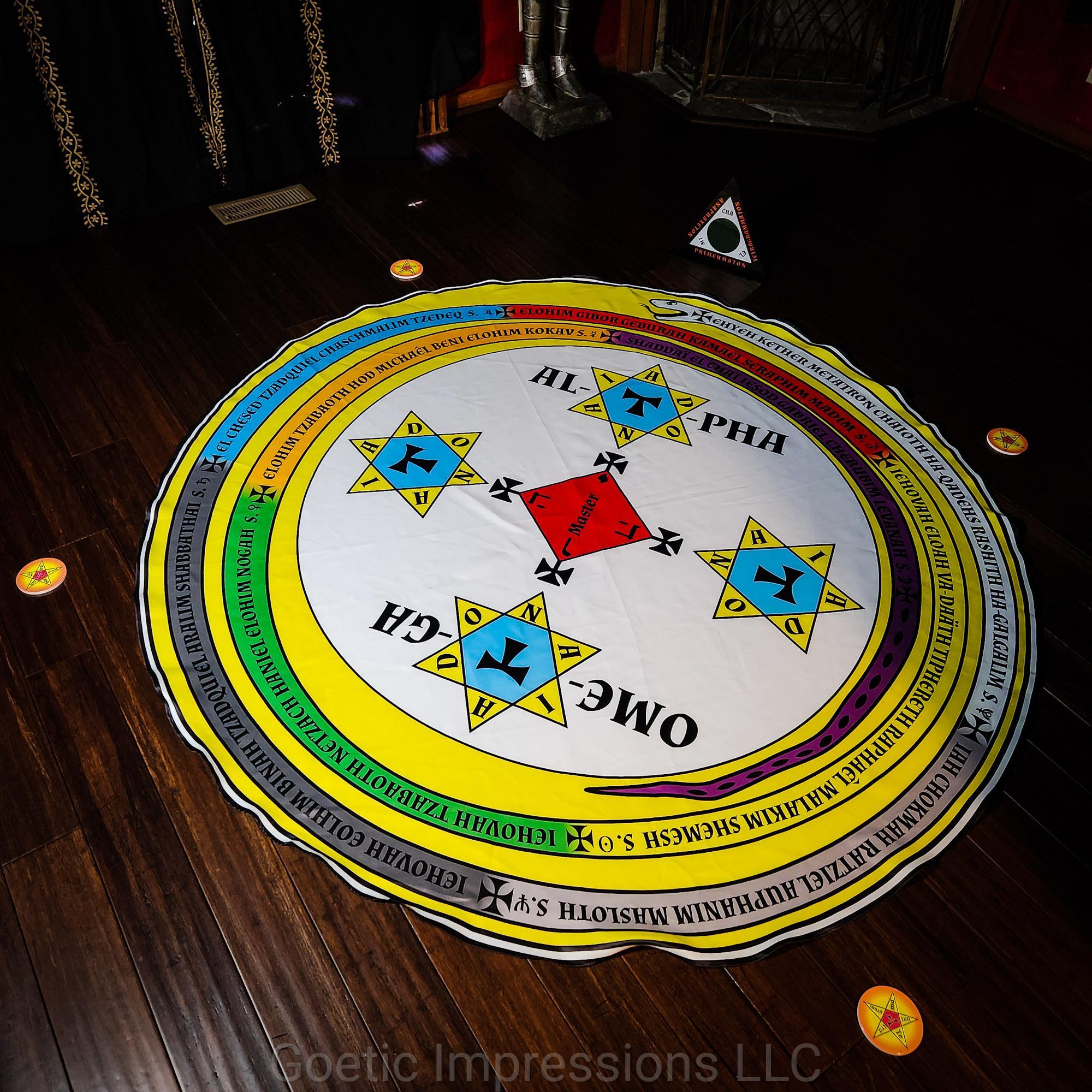 The Magickal Circle and Triangle of Solomon - Goetic Impressions