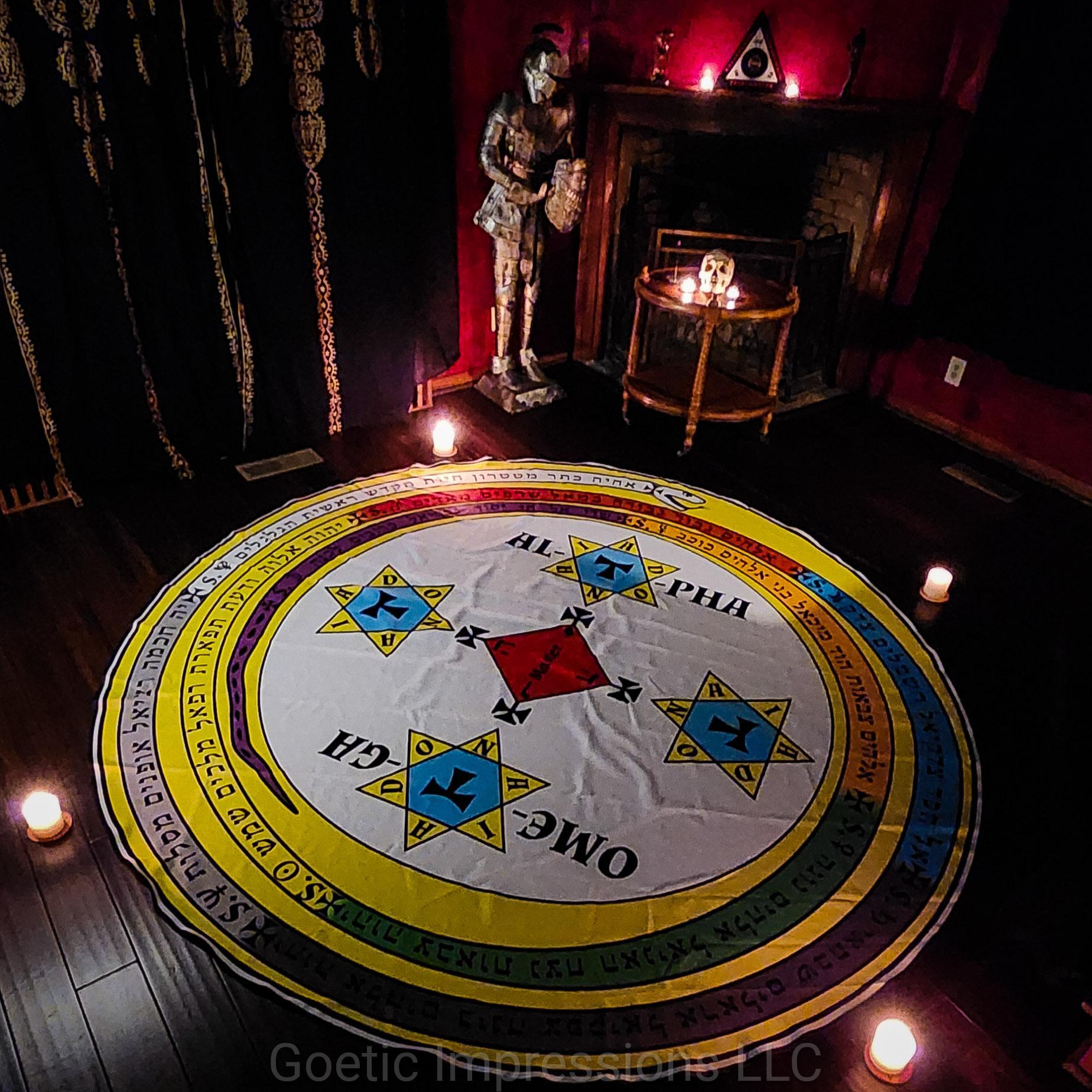 The Magickal Circle and Triangle of Solomon - Goetic Impressions