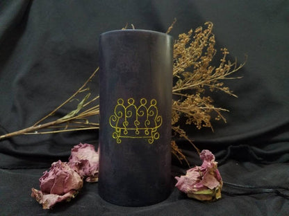 Paimon Sigil Pillar Candle