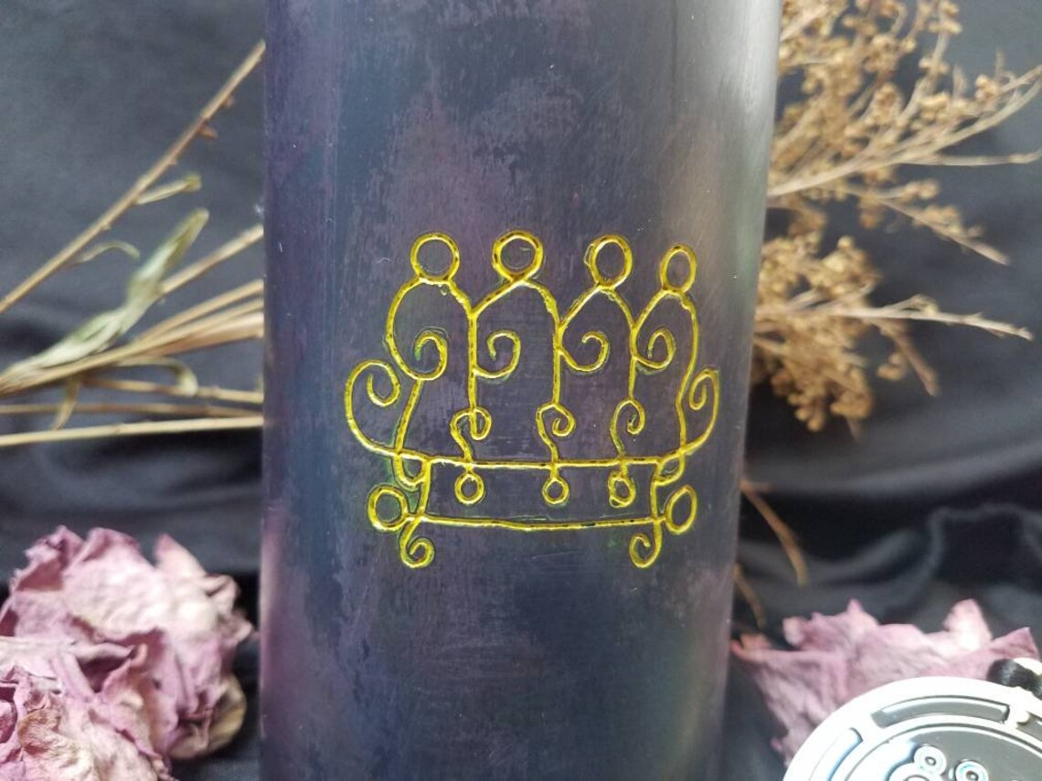 Paimon Sigil Pillar Candle