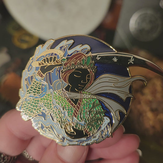 King Oberion Enamel Pin