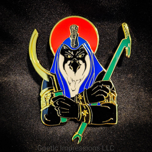 Ra Hoor Khuit Enamel Pin