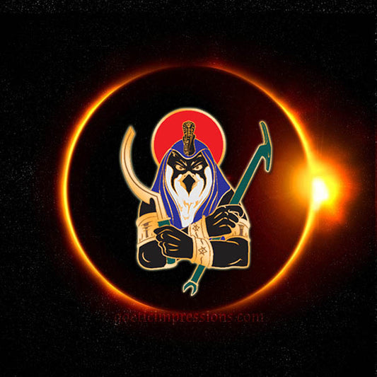 Ra Hoor Khuit Enamel Pin
