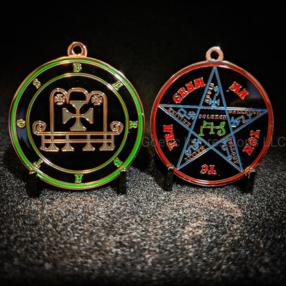 Barbatos Sigil Medallion - Ars Goetia Demon Seal