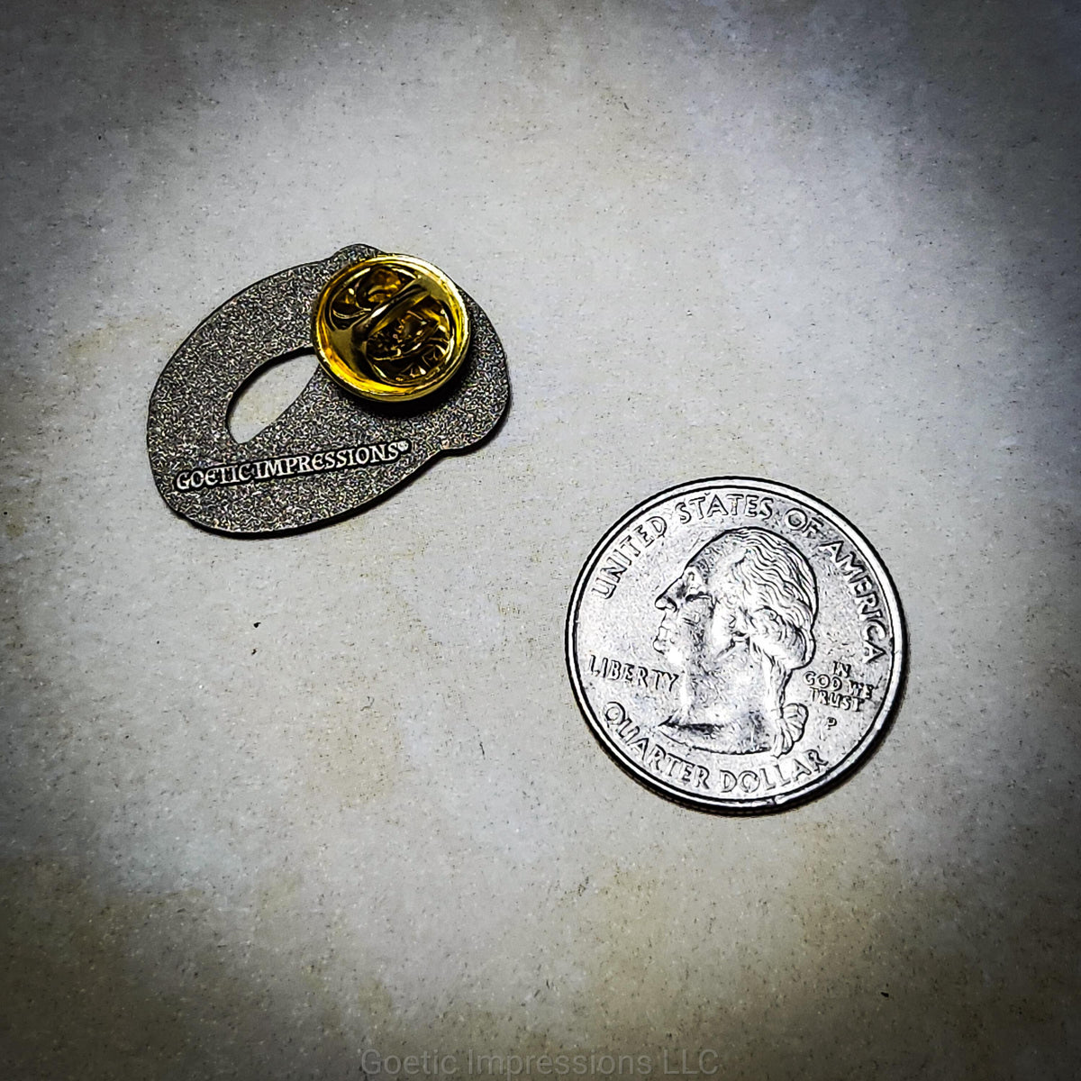 Ring of Invisibility Enamel Pin