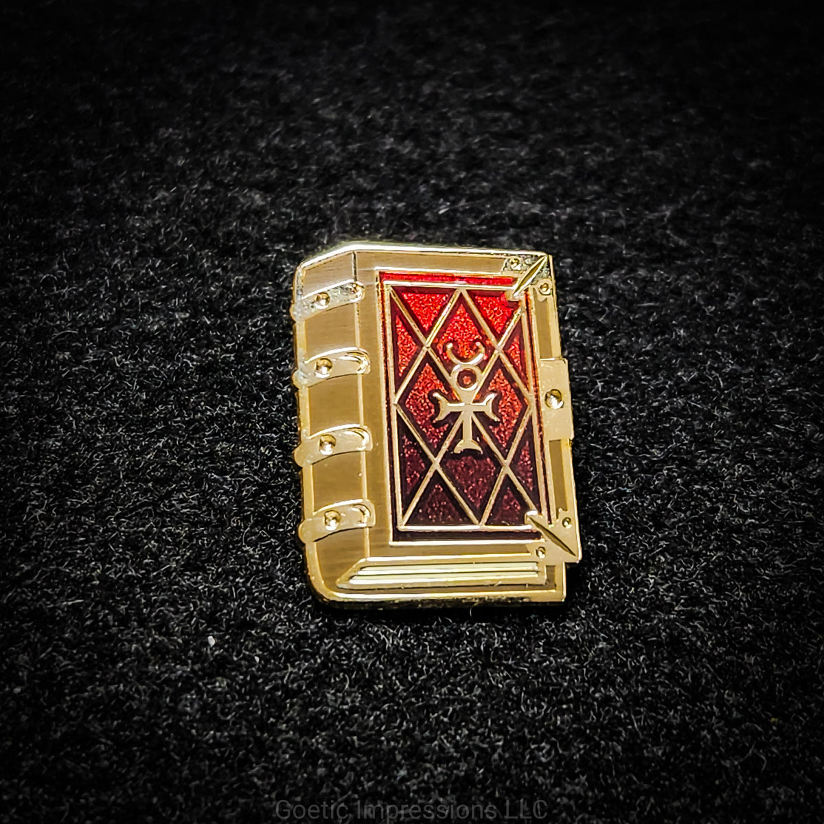Book of Oberon Enamel Pin