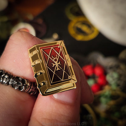 Book of Oberon Enamel Pin