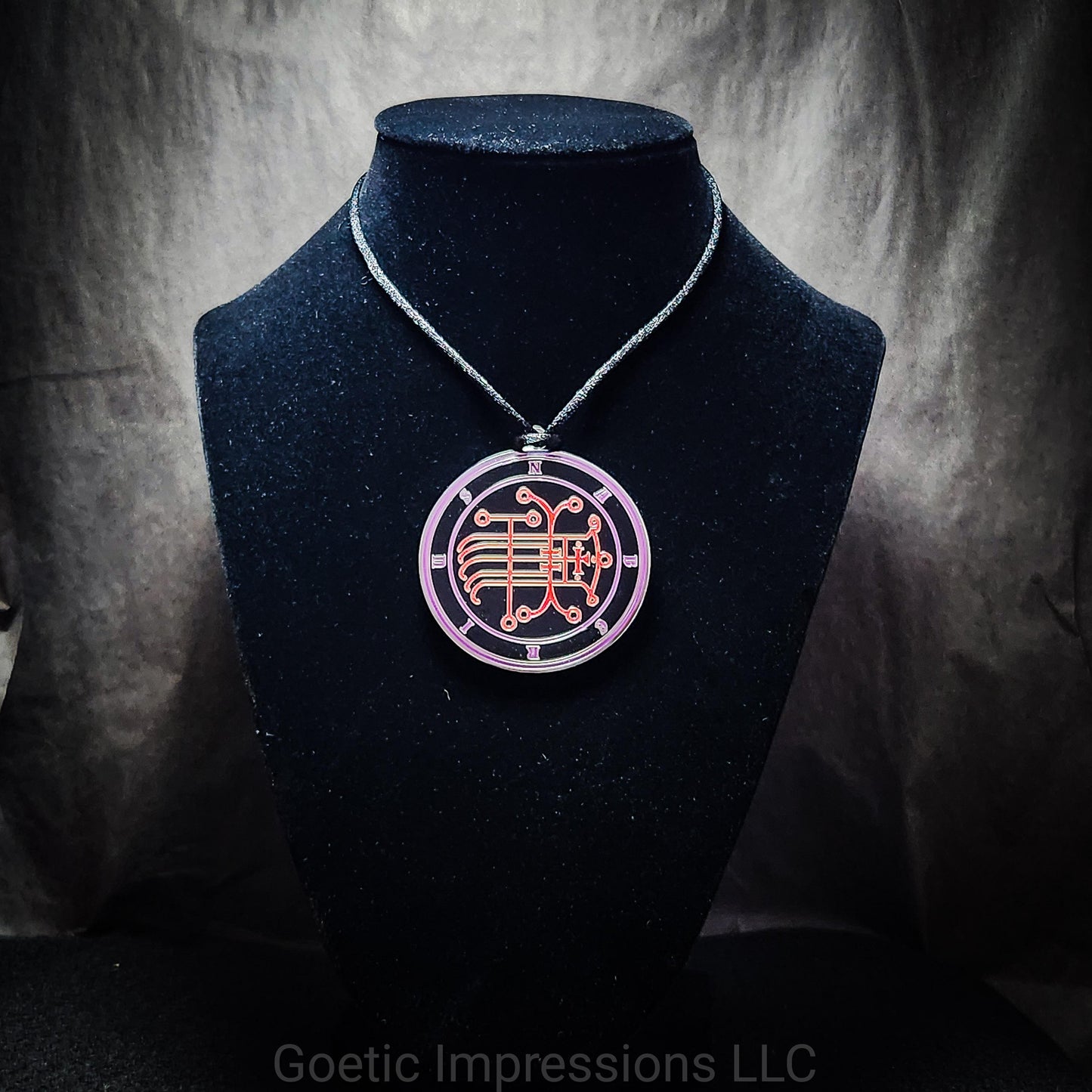 Naberius Sigil Medallion - Ars Goetia Demon Seal