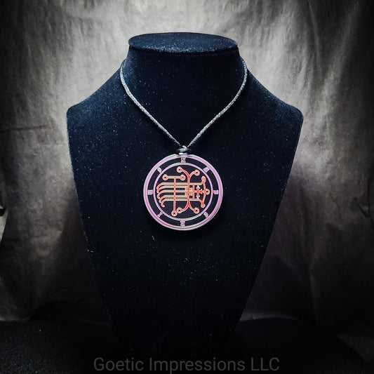 Naberius Sigil Medallion - Ars Goetia Demon Seal