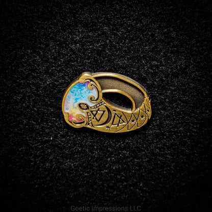 Ring of Invisibility Enamel Pin