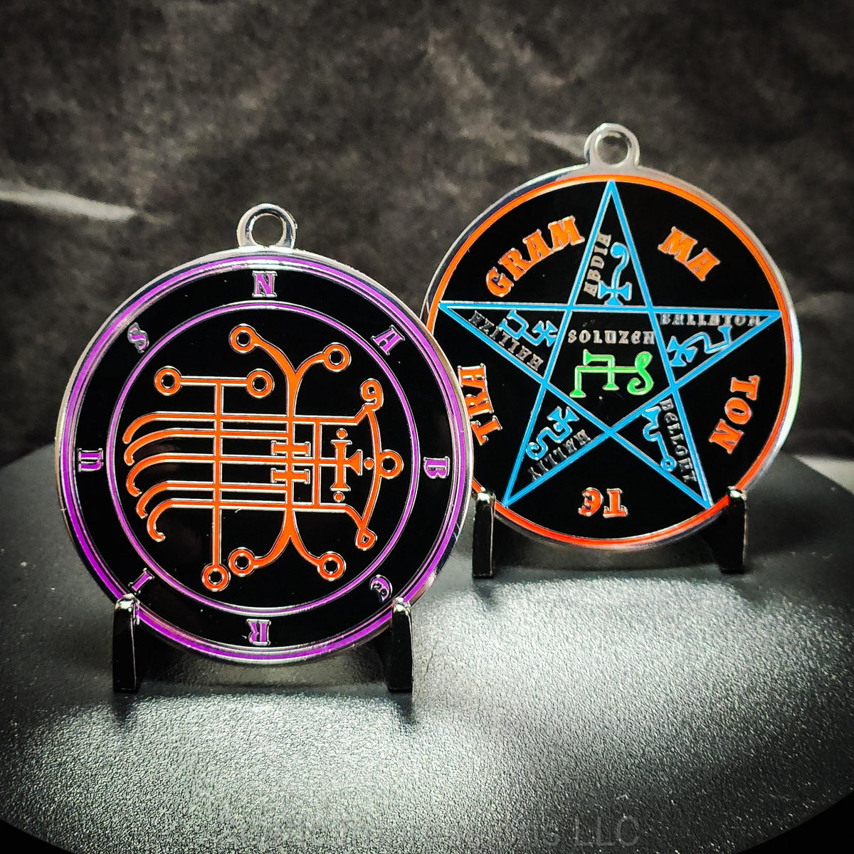 Naberius Sigil Medallion - Ars Goetia Demon Seal