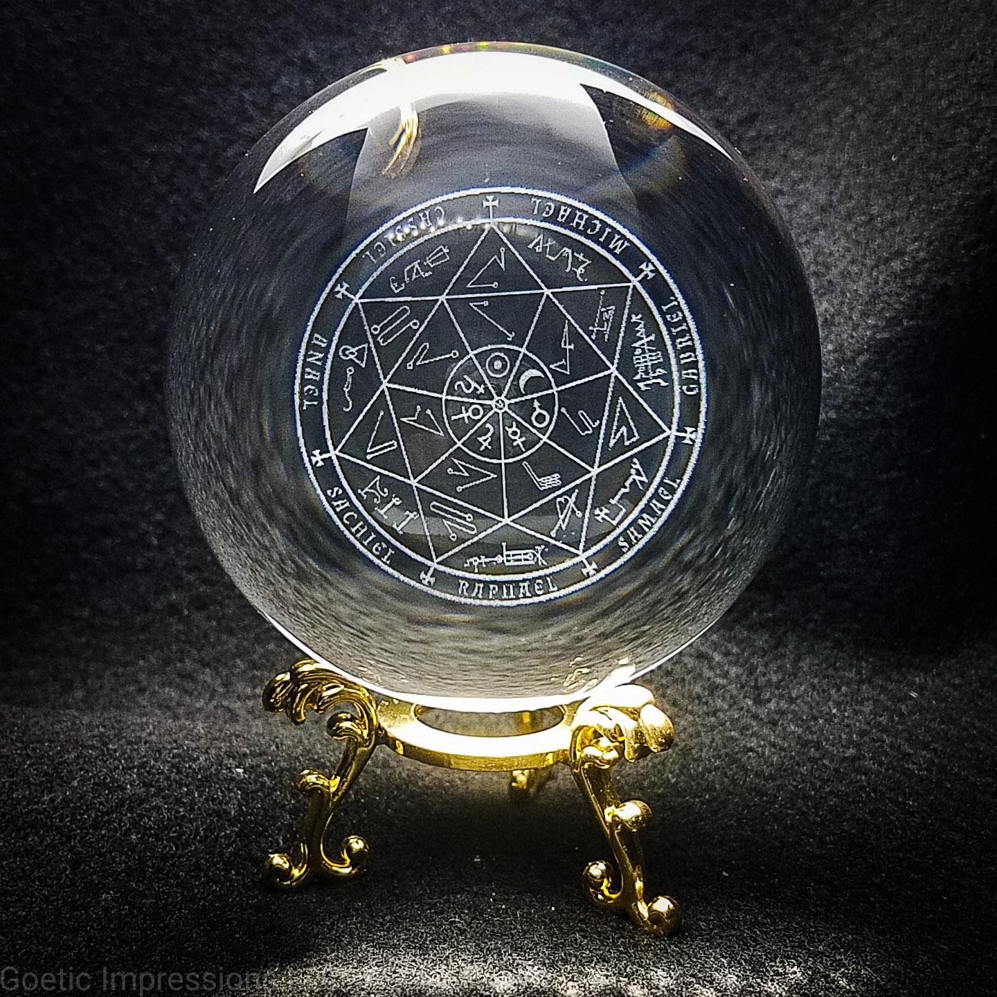 7 Planetary Archangel seal crystal ball