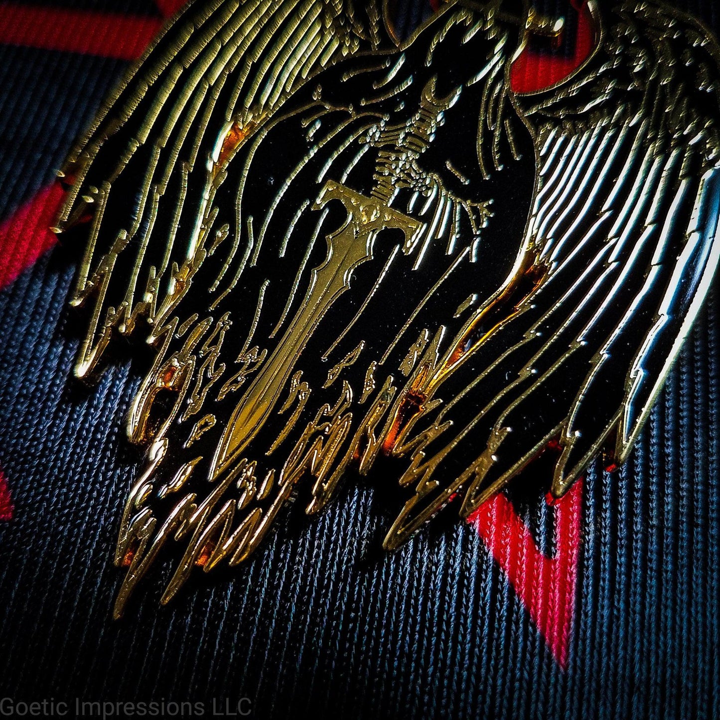 Abaddon: Dark Deities Enamel Pin