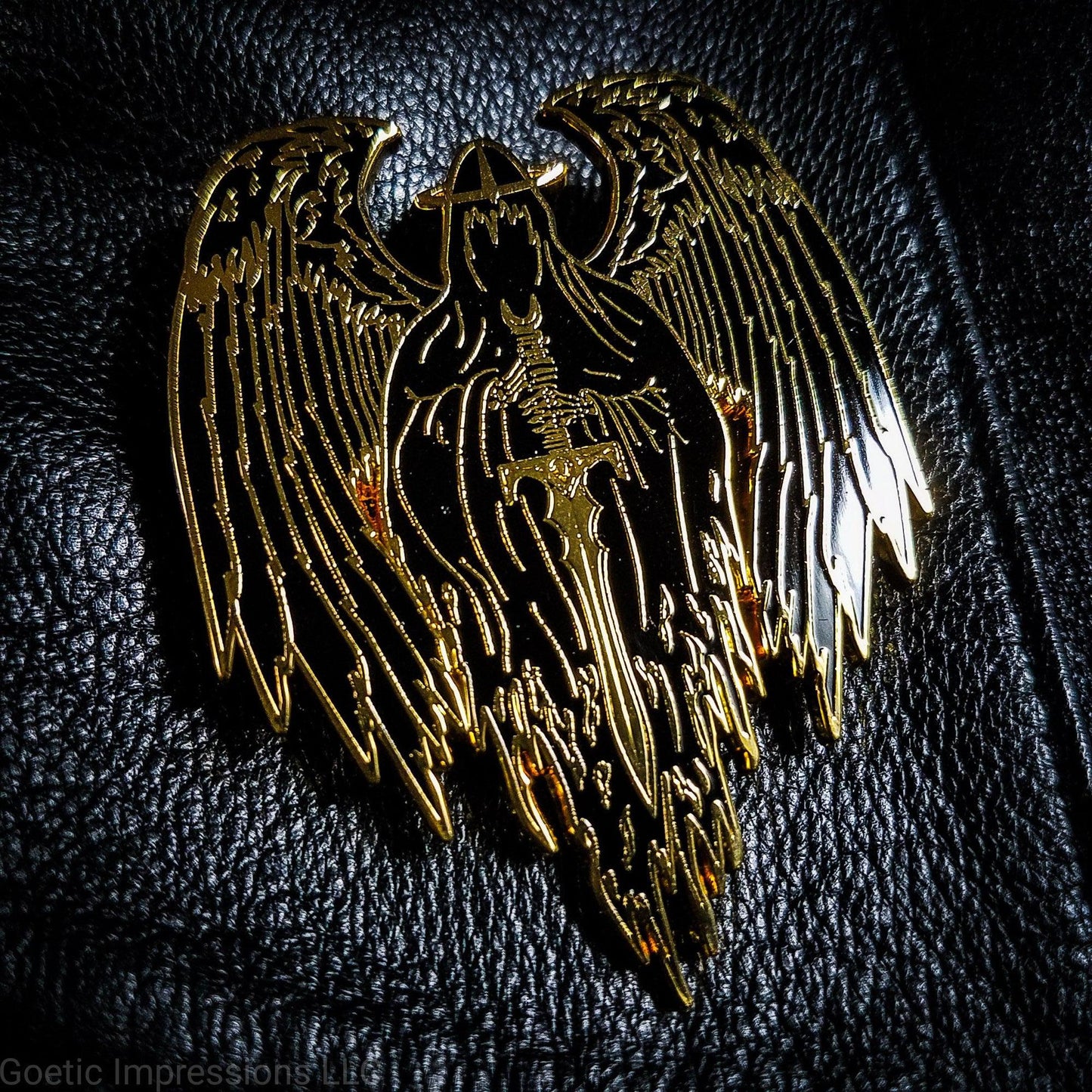 Abaddon: Dark Deities Enamel Pin